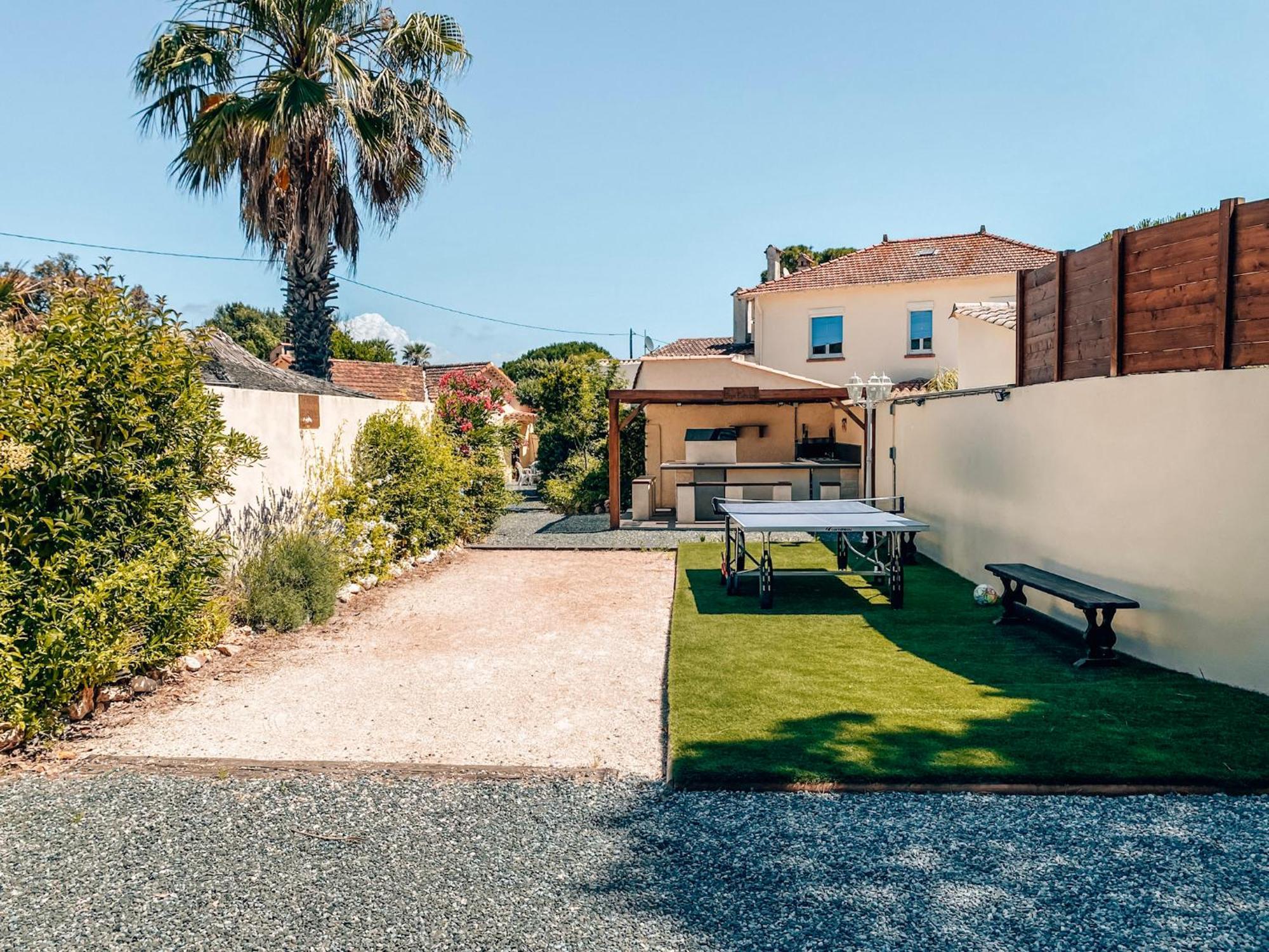 Reve D'Azur, Mazet En Bord De Mer, Parking, Piscine Partagee, Terrasse Bbq & Draps Inclus La Nartelle, 1 Salon, 1 Chambre, 1 Cuisine , 1 Sdb 圣马克西姆 外观 照片